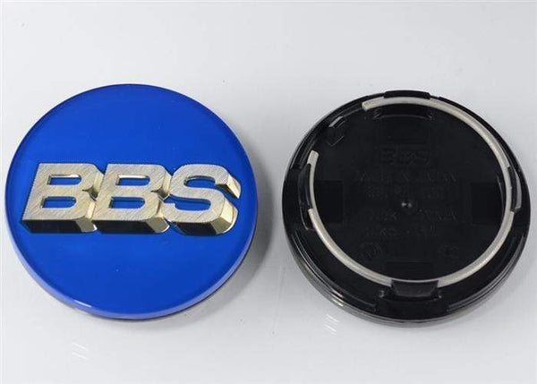 BBS 56.24.132 - Center Cap 70.6mm Blue/Gold (4-Tab)