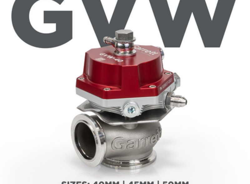 Garrett 908828-0001 - GVW-45 45mm Wastegate Kit - Red