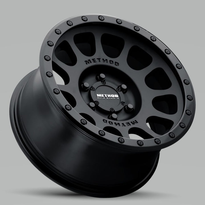 Method Wheels MR305890601012N - Method MR305 NV 18x9 -12mm Offset 6x5.5 108mm CB Double Black Wheel