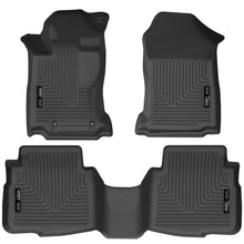 Load image into Gallery viewer, Husky Liners FITS: 95541 - 2020 Subaru Legacy/Outback WeatherBeater Black Front &amp; 2nd Seat Floor Liners