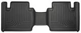 Husky Liners FITS: 14941 - 12-15 Toyota Tacoma Extended Cab WeatherBeater Second Row Black Floor Liners
