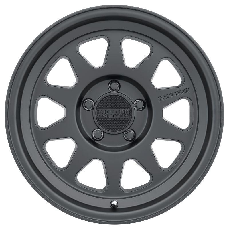 Method Wheels MR31678550500 - Method MR316 17x8.5 0mm Offset 5x5 71.5mm CB Matte Black Wheel