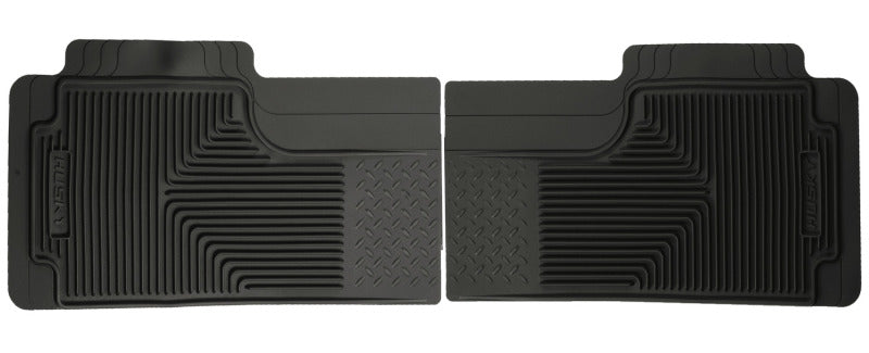 Husky Liners FITS: 52011 - 80-12 Ford F-150/00-05 Ford Excursion Heavy Duty Black 2nd Row Floor Mats