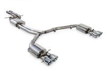 Load image into Gallery viewer, AWE Tuning 3015-43076 - Audi C7.5 A6 3.0T Touring Edition Exhaust - Quad Outlet Diamond Black Tips