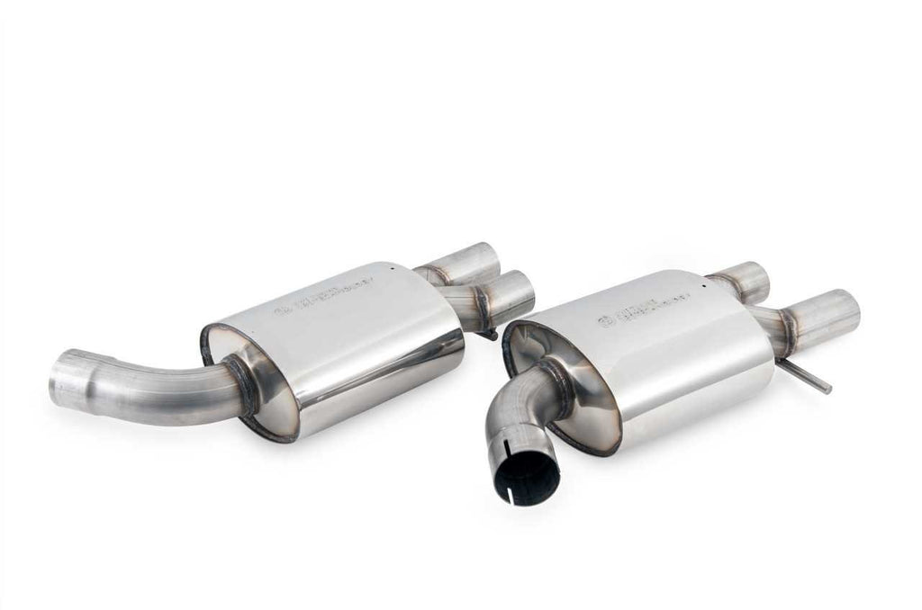 AWE Tuning 3015-43076 - Audi C7.5 A6 3.0T Touring Edition Exhaust - Quad Outlet Diamond Black Tips