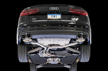 Load image into Gallery viewer, AWE Tuning 3015-43076 - Audi C7.5 A6 3.0T Touring Edition Exhaust - Quad Outlet Diamond Black Tips