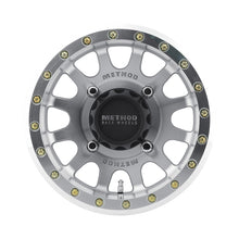 Load image into Gallery viewer, Method MR401 UTV Beadlock 15x7 / 4+3/13mm Offset / 4x156 / 132mm CB Machined - Raw Wheel