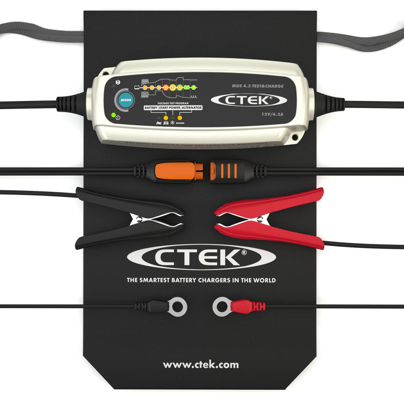 CTEK 56-959 - Battery Charger - MUS 4.3 Test & Charge - 12V