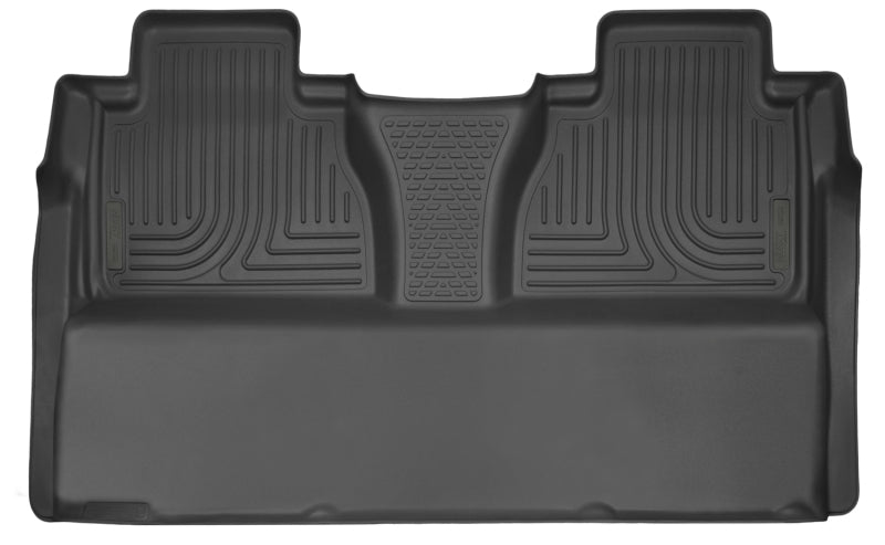 Husky Liners FITS: 53841 - 14-16 Toyota Tundra CrewMax Cab Pickup X-Act Contour Black 2nd Seat Floor Liner