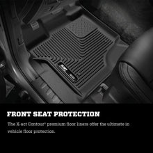 Load image into Gallery viewer, Husky Liners FITS: 53321 - 12-13 F-250/F-350/F-450 Super Duty X-Act Contour Black Front Floor Liners