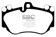 Load image into Gallery viewer, EBC 05-10 Lamborghini Murcielago 6.5 (4 Pad set)(Cast Iron Rotors) Redstuff Front Brake Pads