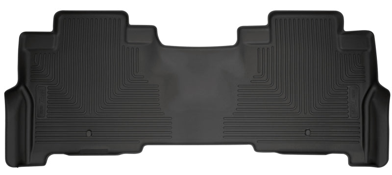 Husky Liners FITS: 14341 - 2018 Ford Expedition WeatherBeater Second Row Black Floor Liners