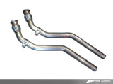 AWE Tuning 3220-11012 - Audi B8 4.2L Non-Resonated Downpipes for RS5