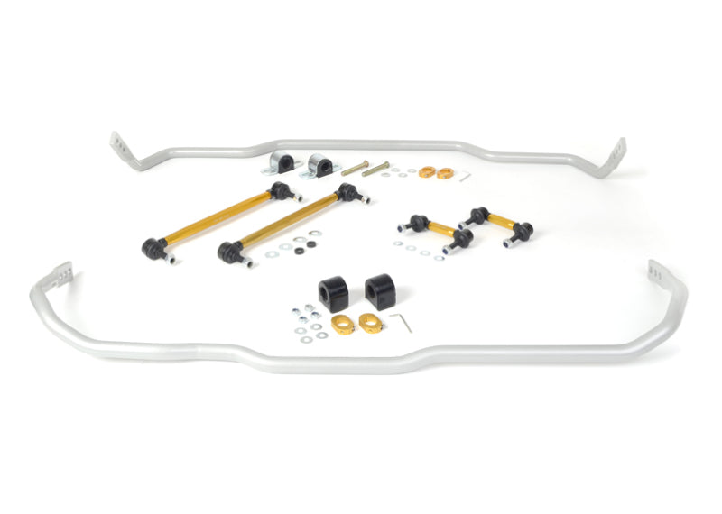 Whiteline BWK002 - 08-13 Volkswagen GTI Front and Rear Swaybar Assembly Kit
