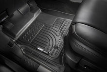 Load image into Gallery viewer, Husky Liners FITS: 14221 - 2020+ Chevrolet Silverado 2500 Crew Cab WeatherBeater Black 2nd Row Floor Liners