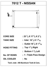 Load image into Gallery viewer, CSF 7012T - 08-17 Nissan 370Z M/T Radiator