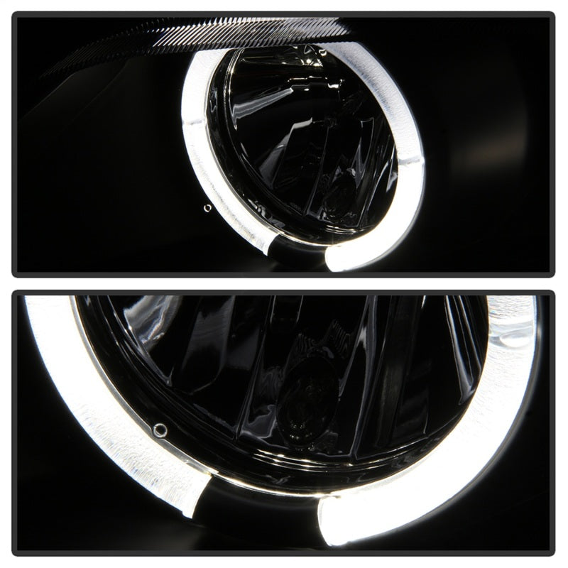 SPYDER 5009081 -Spyder BMW Z3 96-02 Projector Headlights LED Halo Black High H1 Low H1 PRO-YD-BMWZ396-HL-BK