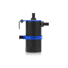 Load image into Gallery viewer, Mishimoto MMBCC-UNI-BL - Universal Baffled Oil Catch Can - Blue