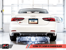 Load image into Gallery viewer, AWE Tuning Audi B9 S5 Sportback Touring Edition Exhaust - Non-Resonated (Black 102mm Tips)