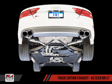 Load image into Gallery viewer, AWE Tuning 3020-43050 - Audi C7 / C7.5 S6 4.0T Track Edition Exhaust - Diamond Black Tips