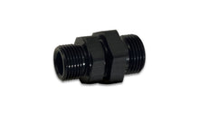 Load image into Gallery viewer, Vibrant 16981 - -8AN to -6AN ORB Male to Male Union Adapter - Anodized Black