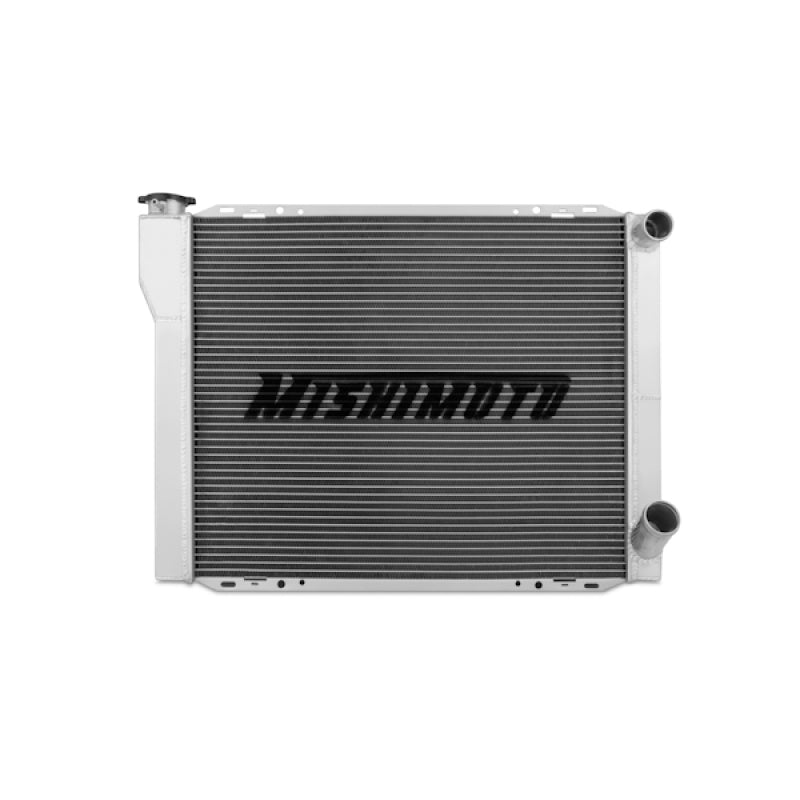 Mishimoto MMRAD-DBP-26 - Universal Dual Pass Race Radiator 27x19x3 Inches Aluminum Radiator