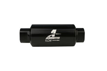 Load image into Gallery viewer, Aeromotive 12324 - In-Line Filter - AN-10 - Black - 100 Micron