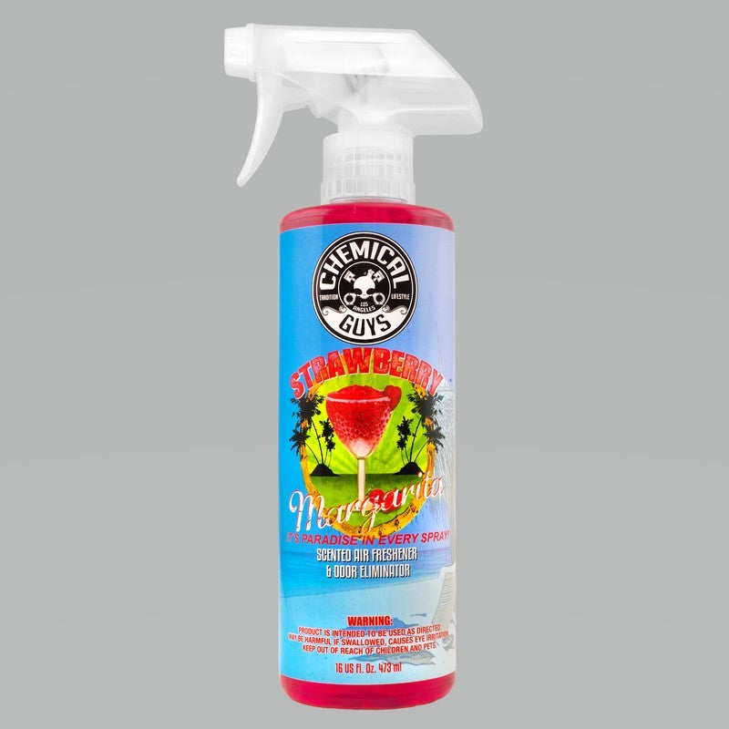 Chemical Guys AIR_223_16 - Strawberry Margarita Air Freshener & Odor Eliminator - 16oz