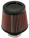K&N Universal Rubber Filter-Round Tapered 3in Flange ID x 6in Base OD x 6in Top OD x 5in H