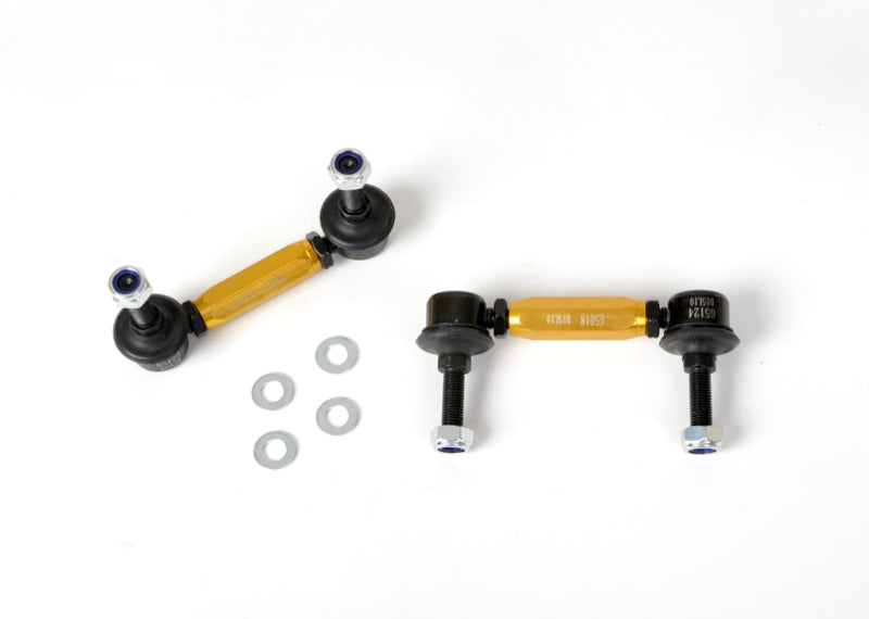 Whiteline KLC141 - 03-06 Nissan 350z Z33 Rear Swaybar link kit-Adjustable Ball End Links