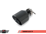 AWE Tuning 3020-23028 - Mk6 GLI 2.0T - Mk6 Jetta 1.8T Track Edition Exhaust - Diamond Black Tips