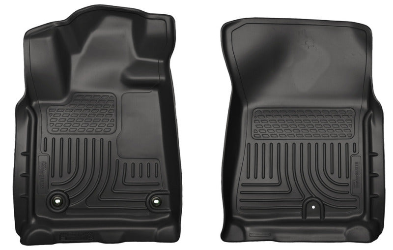 Husky Liners FITS: 18561 - 12-13 Toyota Tundra Weatherbeater Black Front Floor Liners