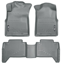 Load image into Gallery viewer, Husky Liners FITS: 98952 - 05-13 Toyota Tacoma WeatherBeater Combo Grey Floor Liners
