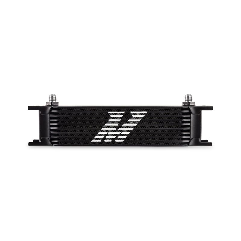 Mishimoto MMOC-10-6BK - Universal - 6AN 10 Row Oil Cooler - Black