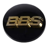 BBS 56.24.119 - Center Cap 70.6mm Black/Gold (4-tab) (56.24.120)