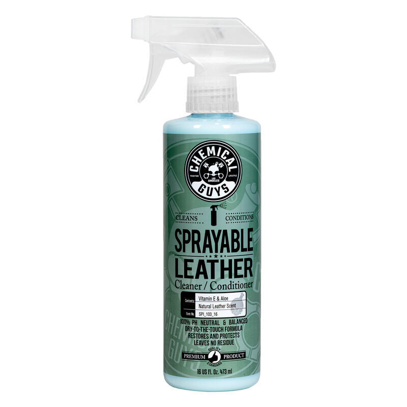 Chemical Guys SPI_103_16 - Sprayable Leather Cleaner & Conditioner In One - 16oz
