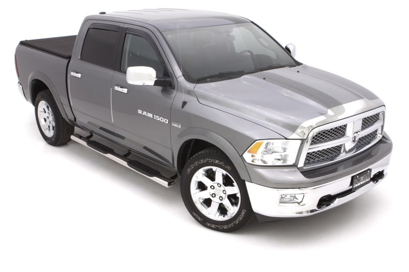 LUND 23984003 -Lund 10-17 Dodge Ram 2500 Crew Cab 5in. Oval Straight SS Nerf Bars - Polished