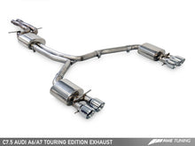 Load image into Gallery viewer, AWE Tuning 3015-43074 - Audi C7.5 A7 3.0T Touring Edition Exhaust - Quad Outlet Diamond Black Tips