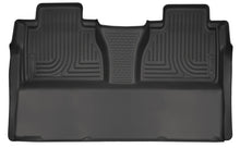 Load image into Gallery viewer, Husky Liners FITS: 19581 - 14-15 Toyota Tundra CrewMax Cab Pickup Weatherbeater Black 2nd Seat Floor Liners