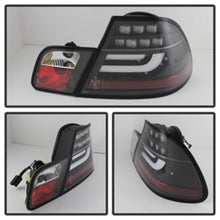 Load image into Gallery viewer, SPYDER 5076564 - Spyder BMW E46 3-Series 04-06 2Dr Light Bar Style LED Tail Lights Black ALT-YD-BE4604-LBLED-BK