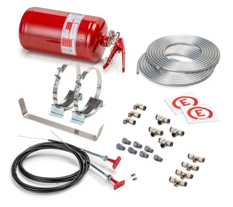 SPARCO 014772MSL - Sparco 4.25 Liter Mechanical Steel Extinguisher System