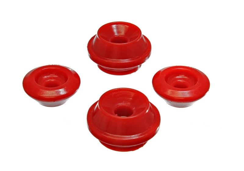 Energy Suspension 15.8101R - 93-99 VW Golf III/Jetta III/ GTI Red Rear Strut Tower Bushings