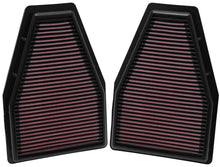 Load image into Gallery viewer, K&amp;N Replacement Air Filter 12-13 Porsche 911 3.4L / 12 911 3.8L / 13 911 3.6L / 13 911 Carrera 3.8L