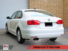 Load image into Gallery viewer, AWE Tuning 3020-23030 - Mk6 Jetta 2.5L Track Edition Exhaust - Diamond Black Tips