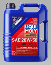 Load image into Gallery viewer, LIQUI MOLY 20114 - 5L Touring High Tech Motor Oil 20W50