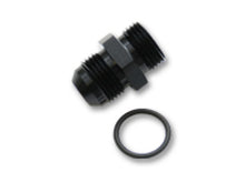 Load image into Gallery viewer, Vibrant 16817 - -3AN Male Flare to -3 ORB Male Straight Adapter w/O-Ring - Anodized Black