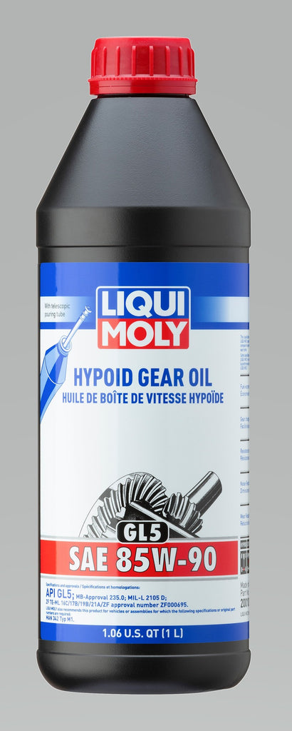 LIQUI MOLY 20010 - 1L Hypoid Gear Oil (GL5) SAE 85W90