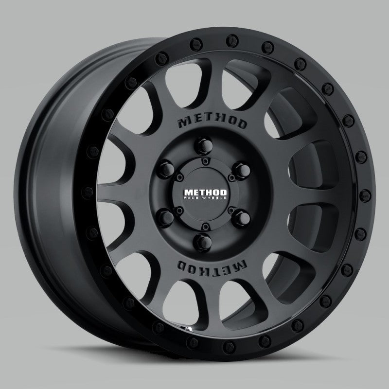 Method Wheels MR305785601000 - Method MR305 NV 17x8.5 0mm Offset 6x5.5 108mm CB Double Black Wheel