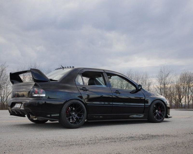 Enkei 467-885-1238BK - Raijin 18x8.5 38mm Offset 5x120 Bolt Pattern 72.6 Bore Diameter Matte Black Wheel