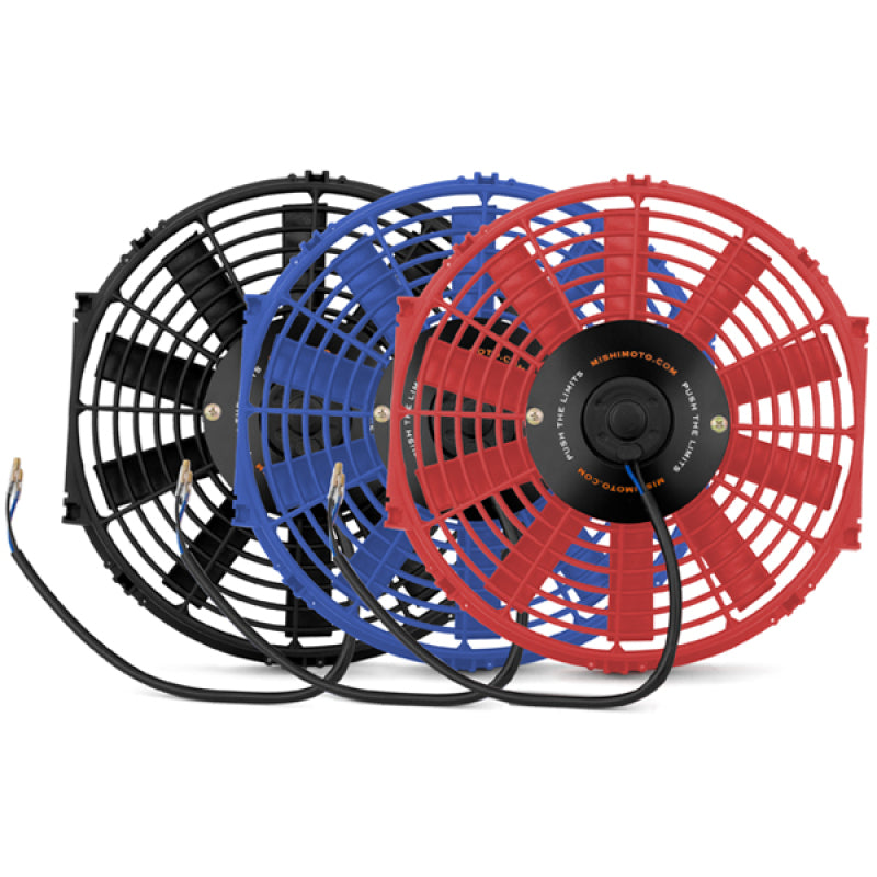 Mishimoto MMFAN-12RD - 12 Inch Red Electric Fan 12V